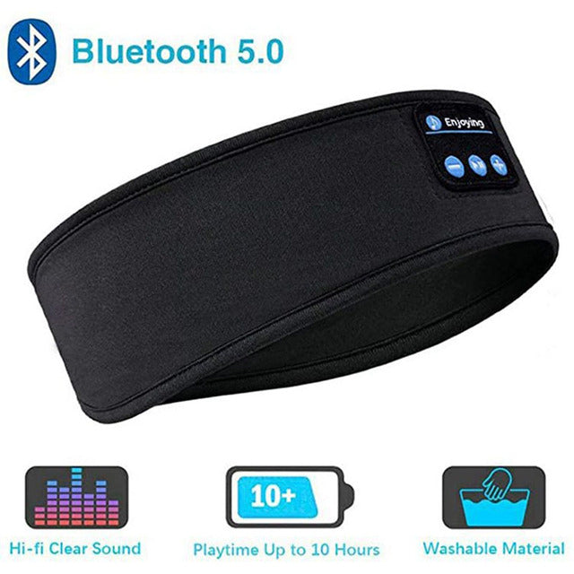 Bluetooth Kopfhörer Weiche Elastische Schlafmaske