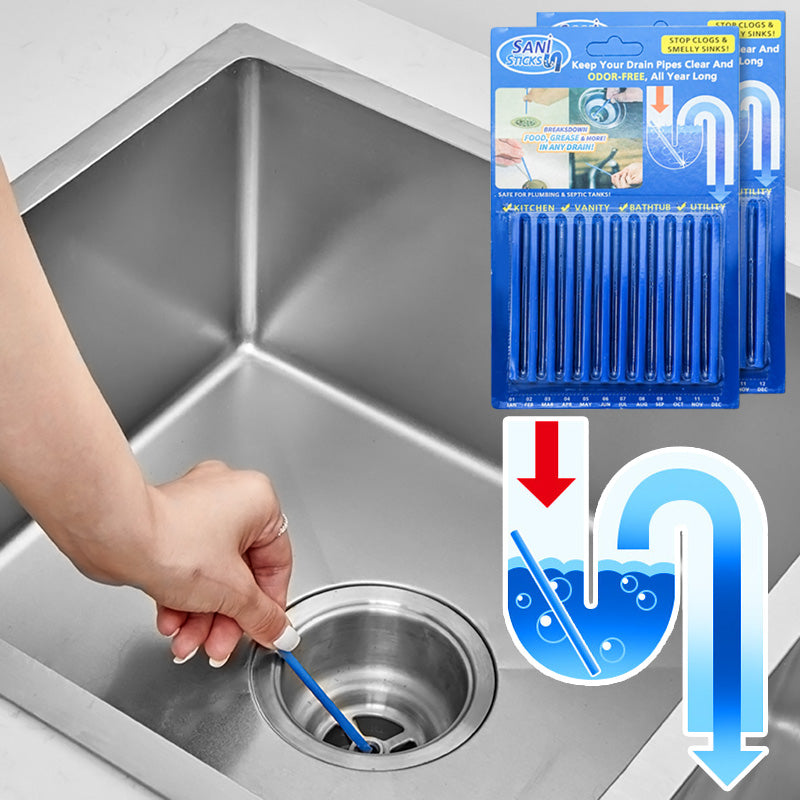 Reinigungstäbchen für die Küchenspüle