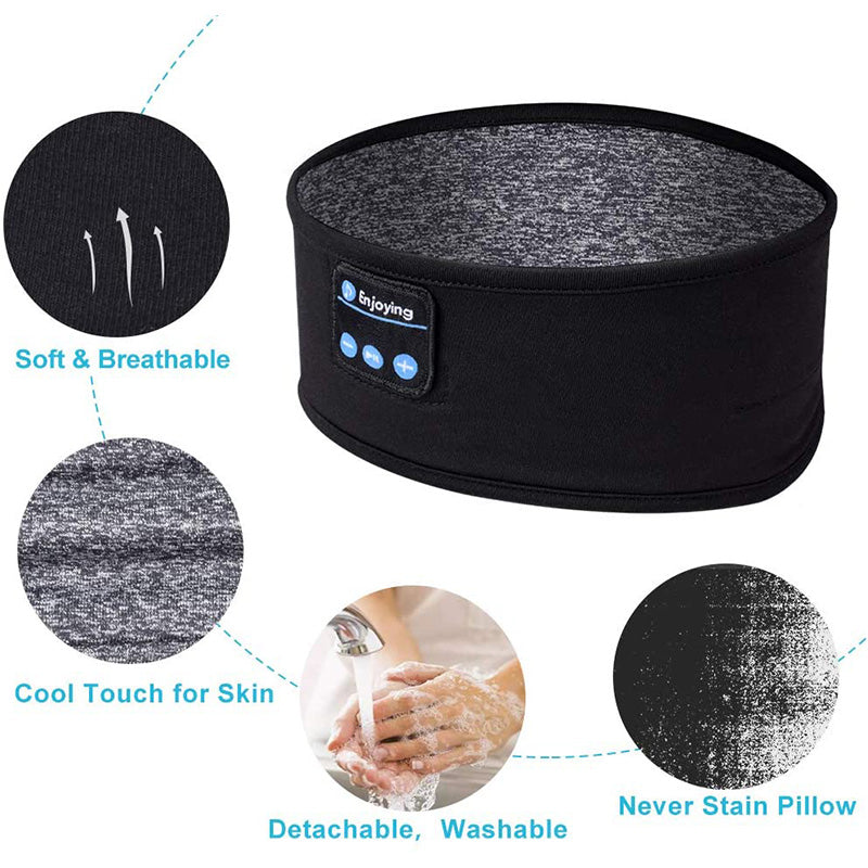Bluetooth Kopfhörer Weiche Elastische Schlafmaske