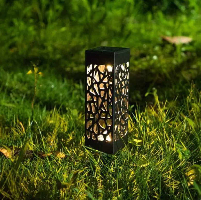 Solarbetriebene wasserdichte Vintage-Gartenleuchte