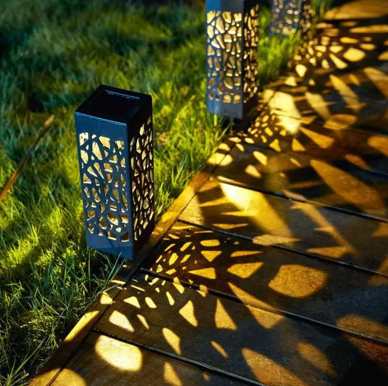 Solarbetriebene wasserdichte Vintage-Gartenleuchte
