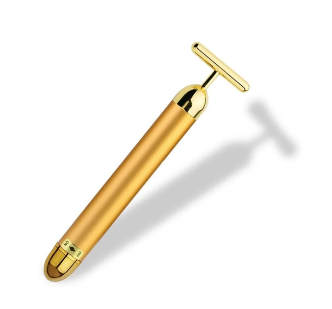 Energy 24K Gold T Beauty Bar Gesichtsroller Massagegerät