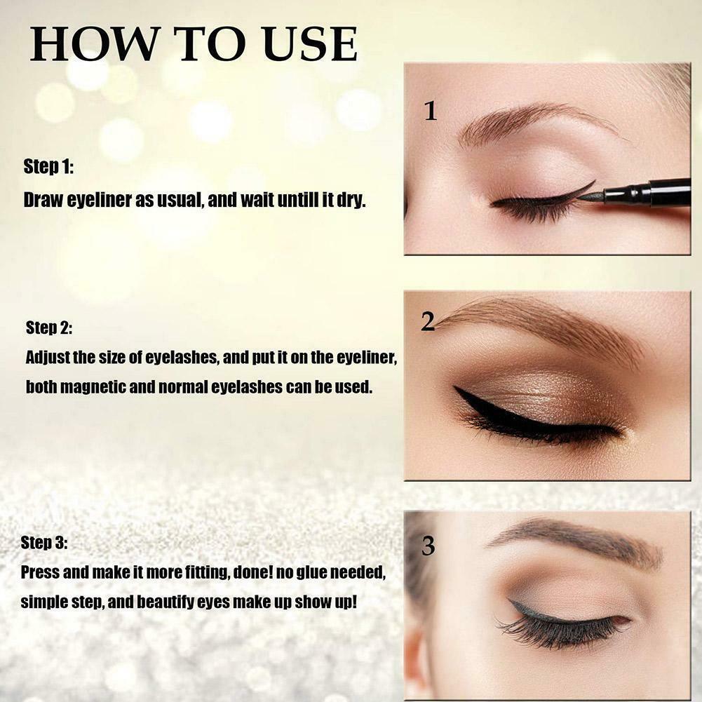 Magischer selbstklebender flüssiger Eyeliner