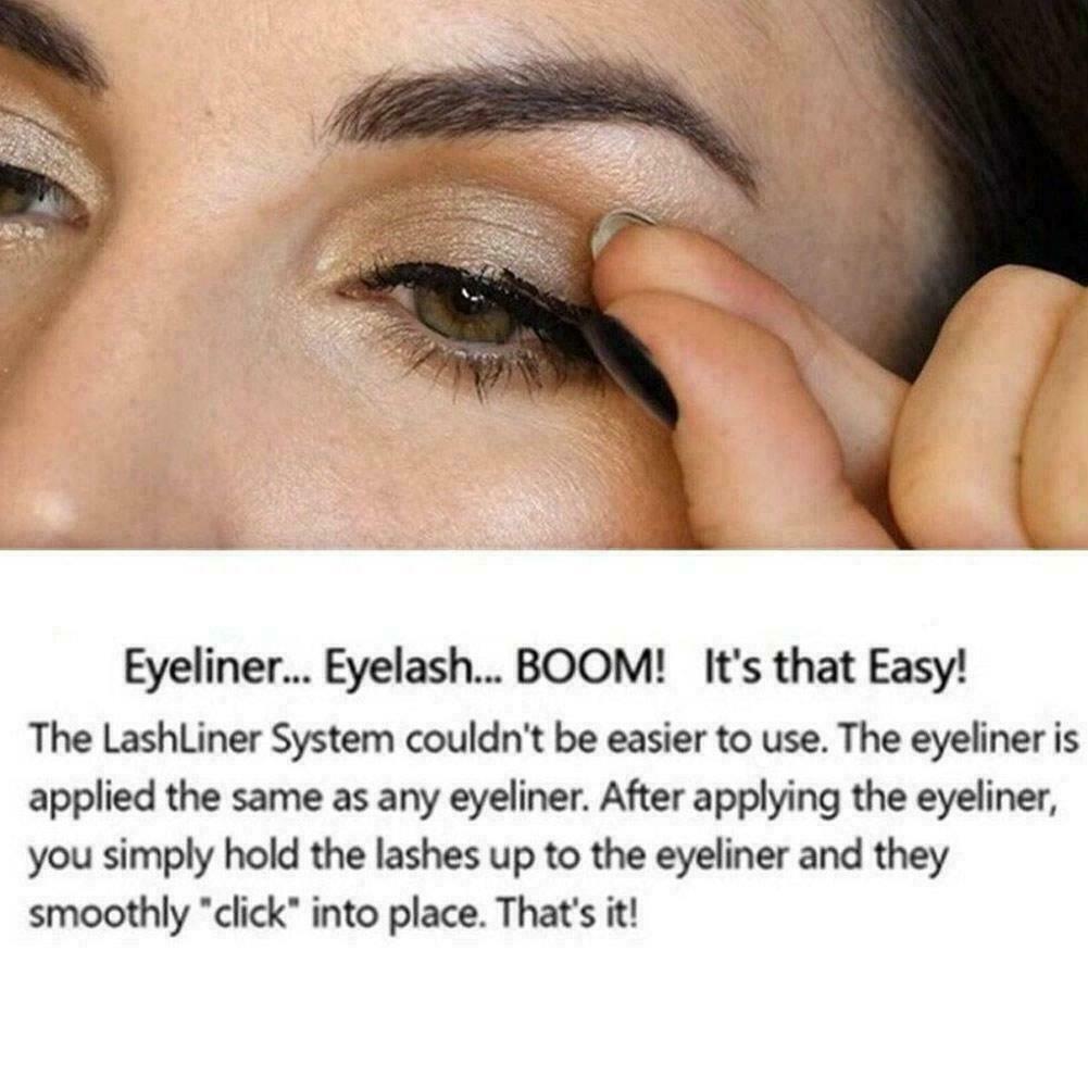 Magischer selbstklebender flüssiger Eyeliner