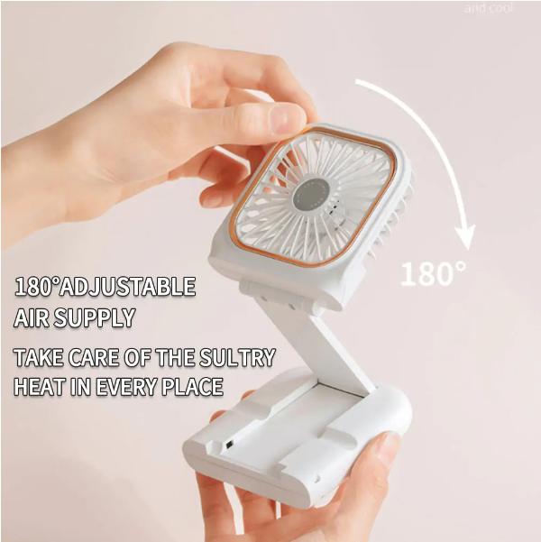Mini zusammenklappbarer Nackenventilator
