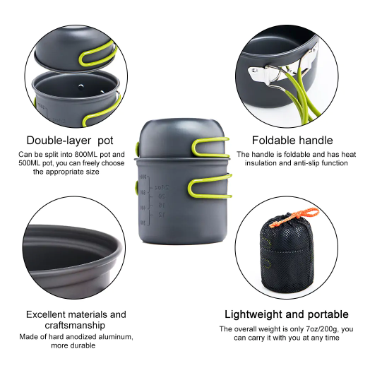 Outdoor-Camping-Geschirrset