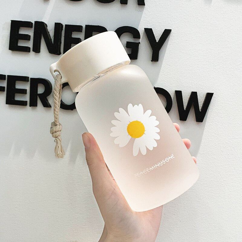 Transparente Wasserflasche